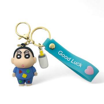 Shinzo Pop Keychain – Blue Pajamas