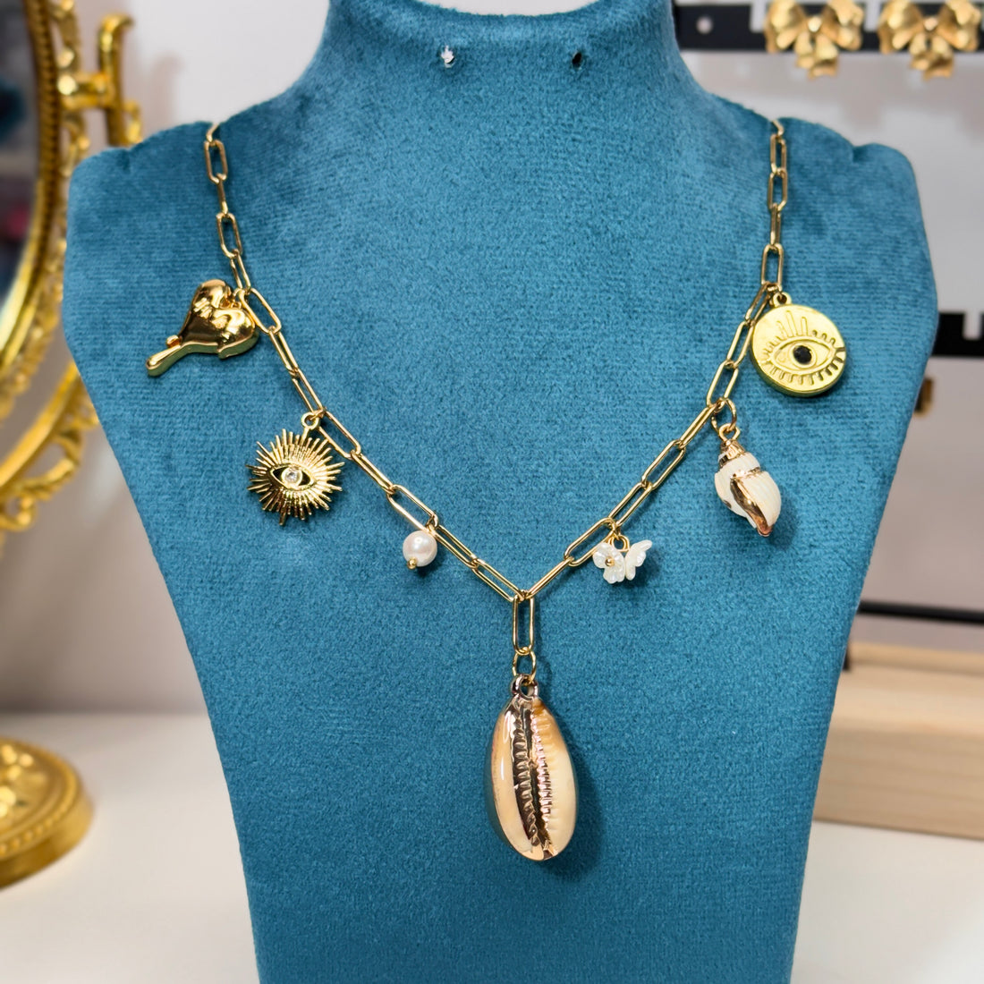 Guardian Of The Sea Charm Necklace