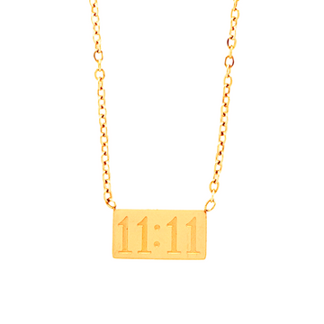 11:11 Gold Necklace