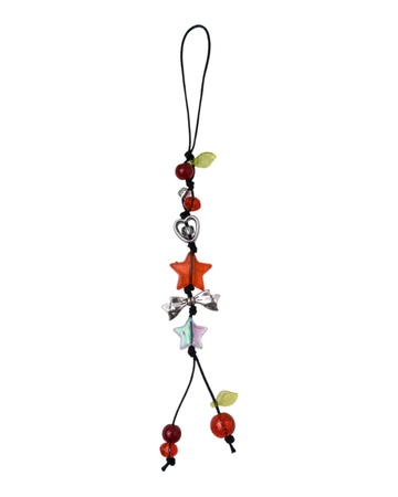 Cherry Pop Star Thread Charm