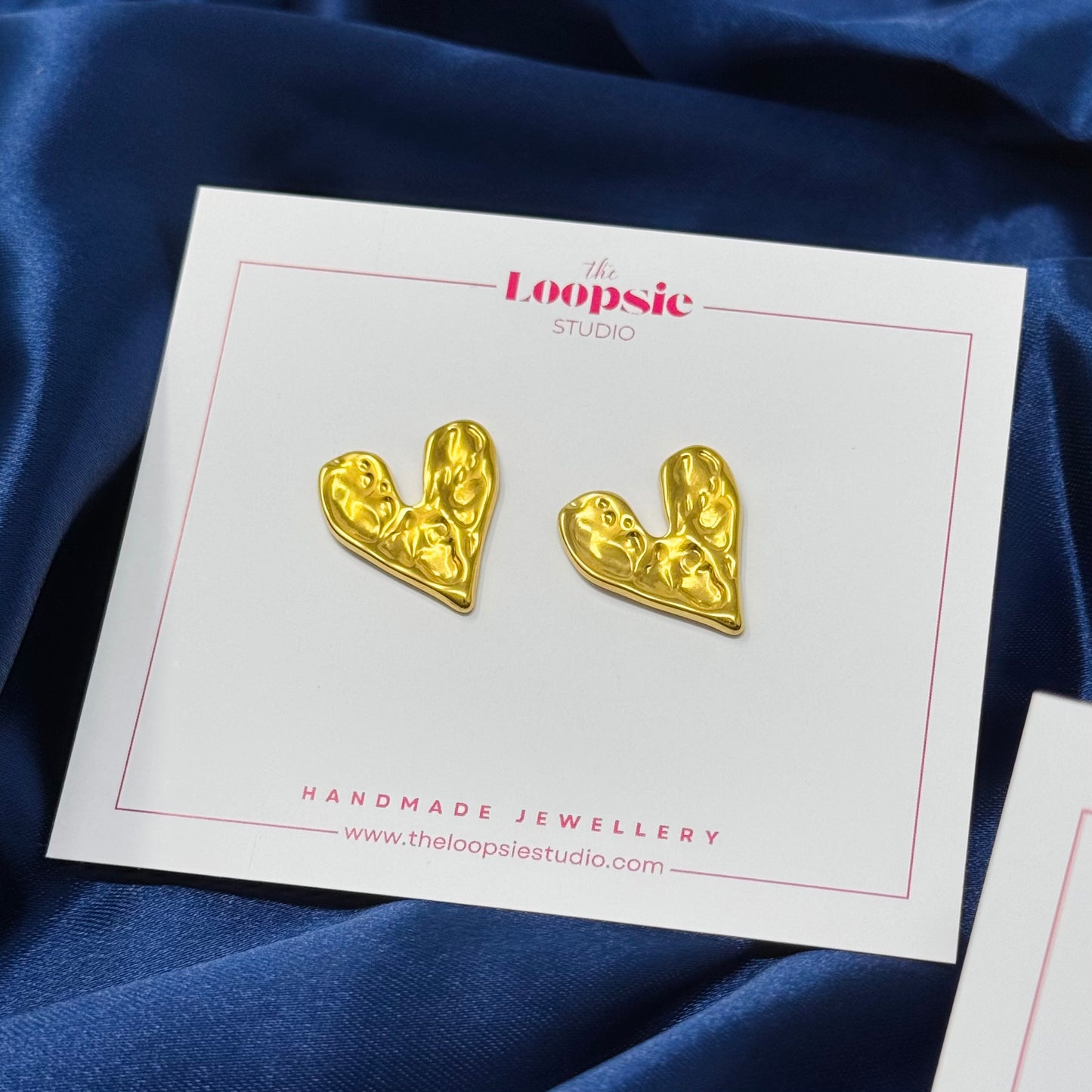 Heartstring Studs