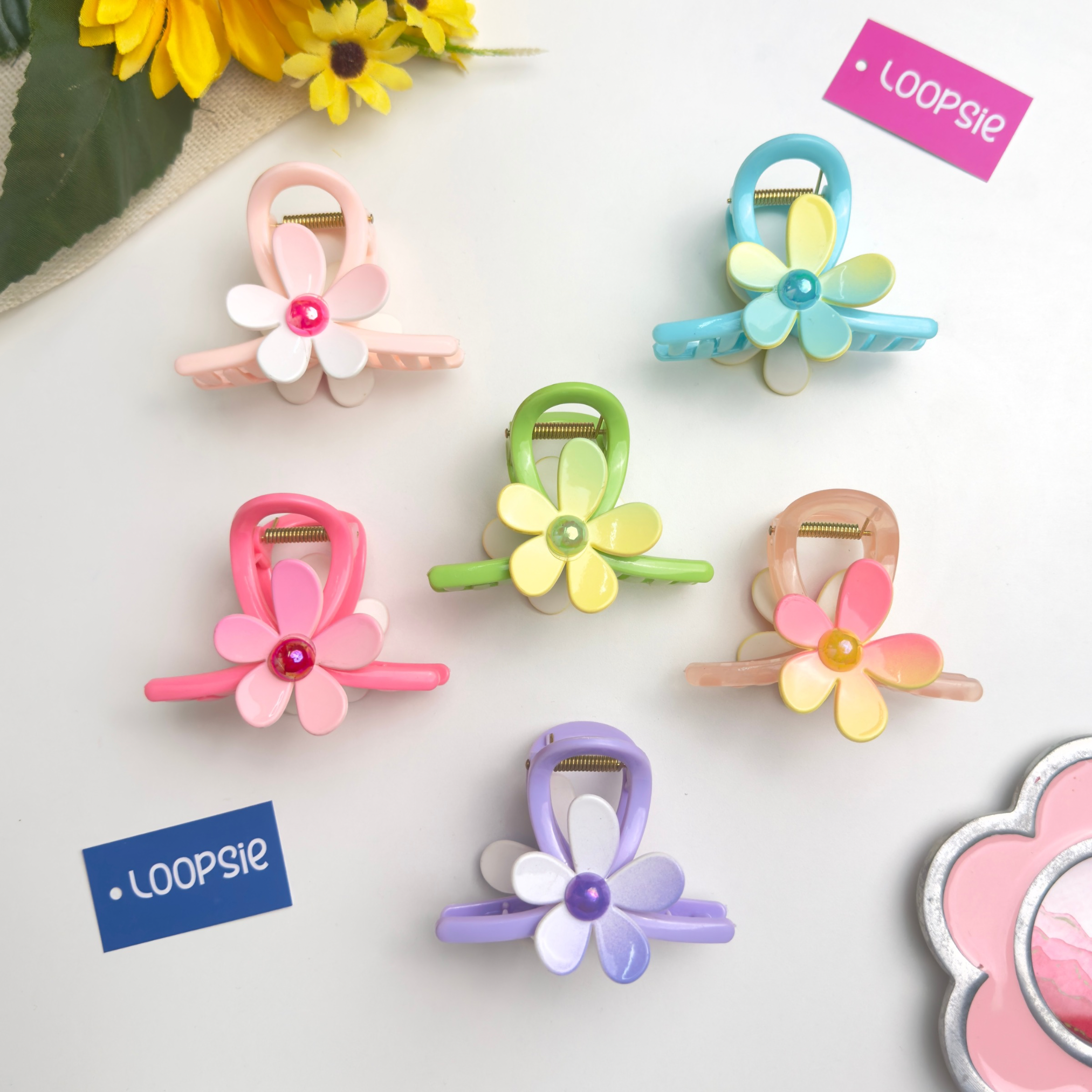 Daisy Daze Claw Clip