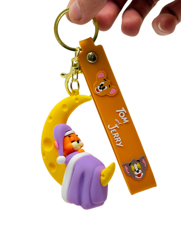 Purple Jerry Moonlight Keychain
