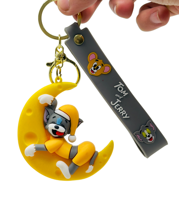 Yellow Tom Moonlight Keychain