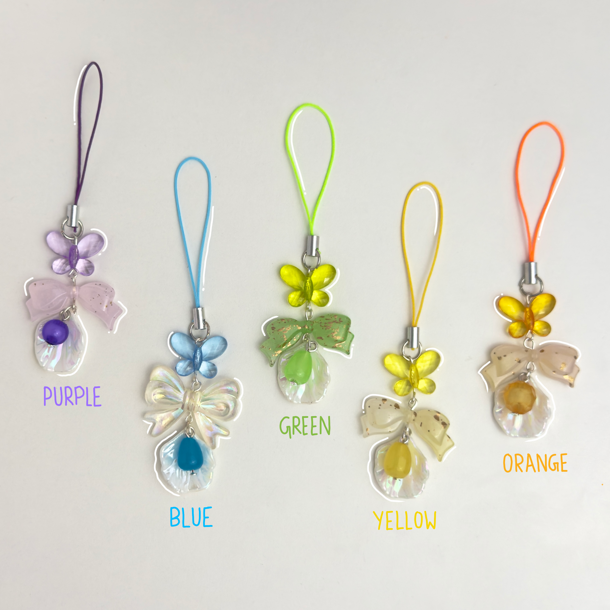 Crystal Butterfly Charm 🦋
