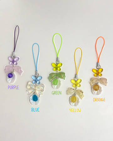 Crystal Butterfly Charm 🦋