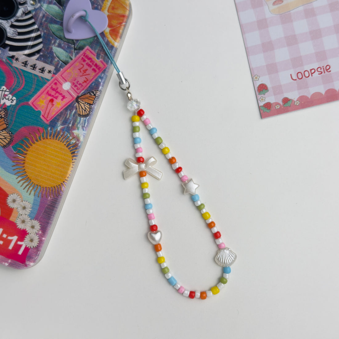 Rainbow Pearl Charm🌈