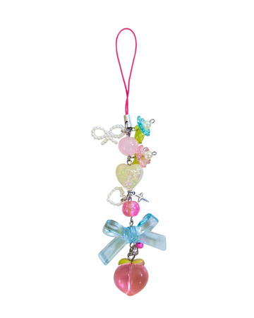Peachy Sweetheart Charm