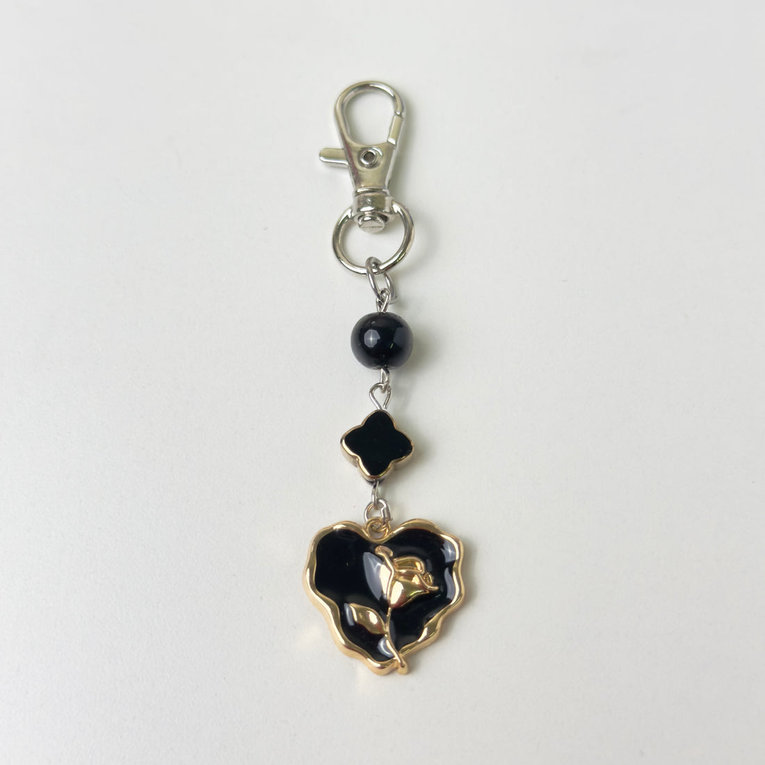 Heart Of Rose Charms