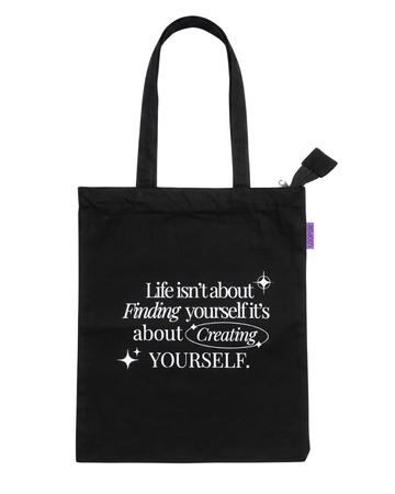 Life Is About Creating Yourself – Black