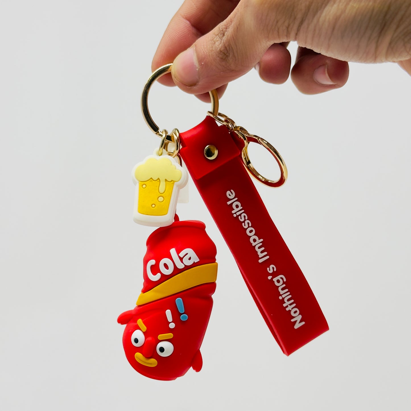 Cola Pop Keychain