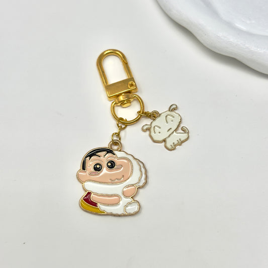 Shin chan keychain