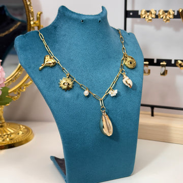 Guardian Of The Sea Charm Necklace