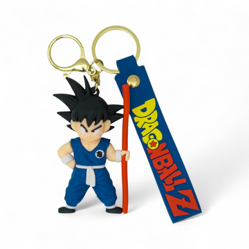 DBZ Goku Silicone Keychain