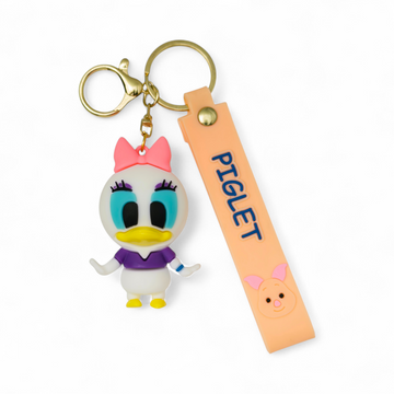 Daisy Silicone Keychain