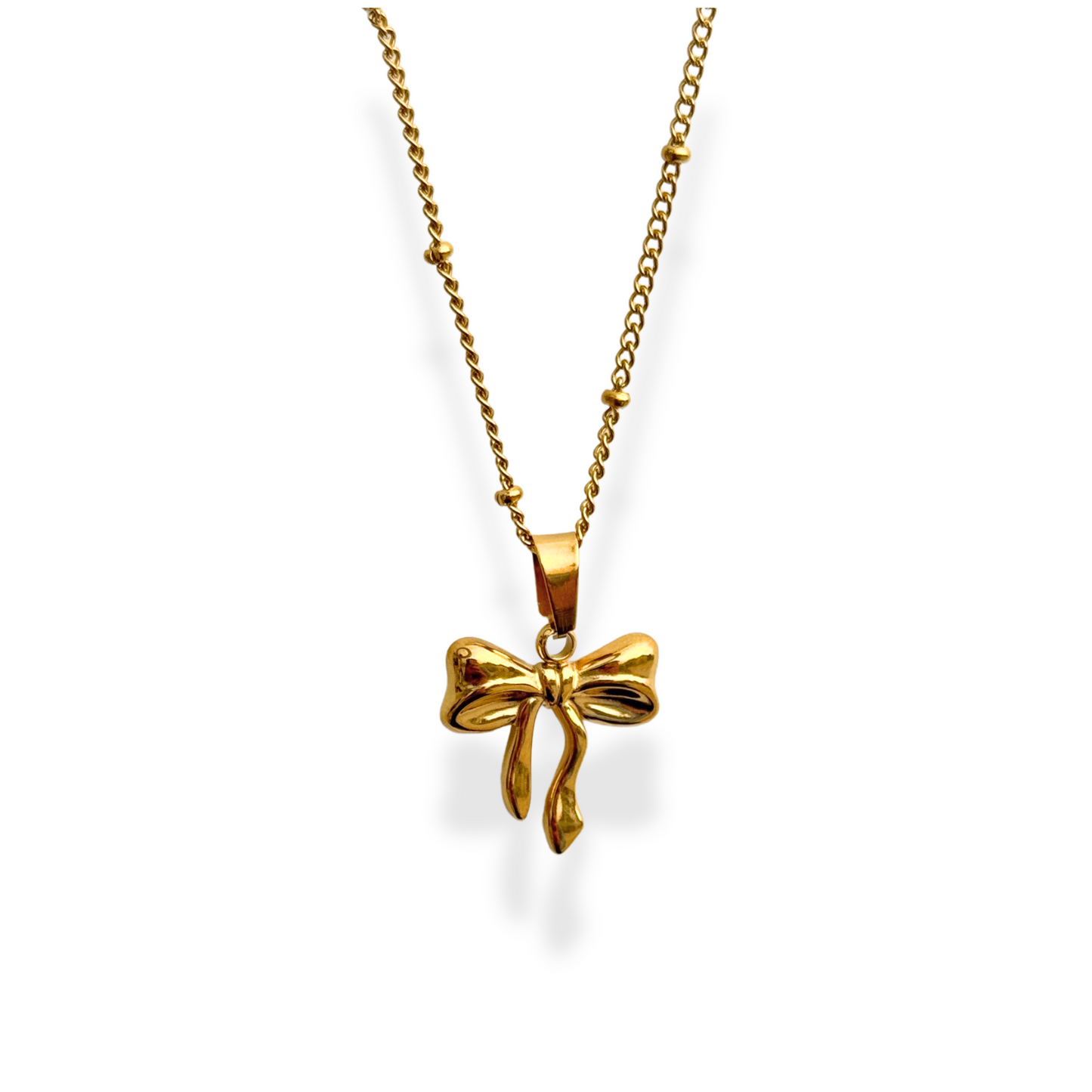 Elyria Bow Necklace