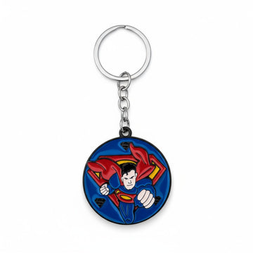 Flying Hero Metal Spinner Keychain