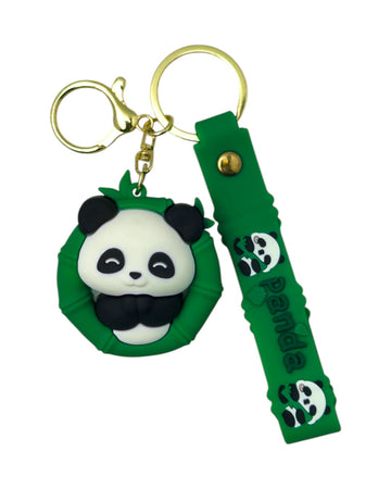 Bamboo Panda Keychain