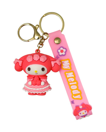 Pink Melody Doll Keychain