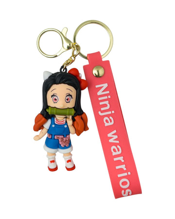 Anime Spirit Girl Keychain
