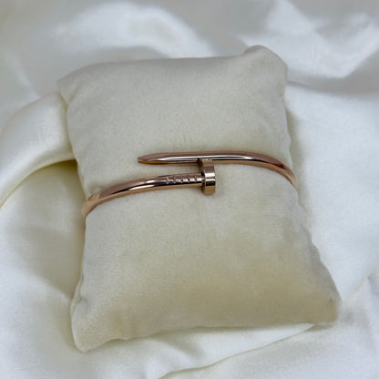 Nail Bracelet - Rose Gold