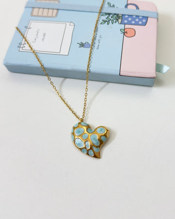 Mosaic Heart Necklace