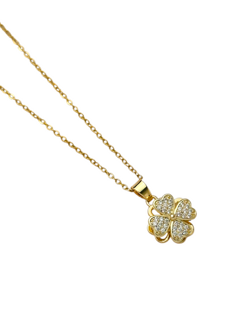 Clover Spinner Pendant