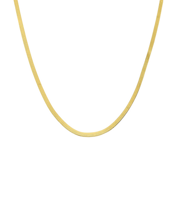 Gold Snake Chain Necklace