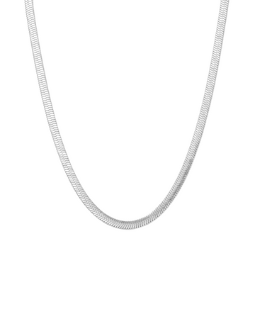 Silver Snake Chain Necklace