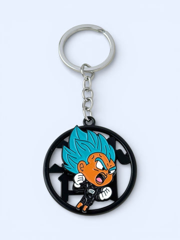 Super Saiyan Blue Vegeta Spinner Keychain – Dragon Ball Super