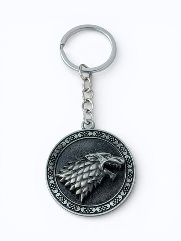 House Stark Direwolf Spinner Keychain – Game of Thrones