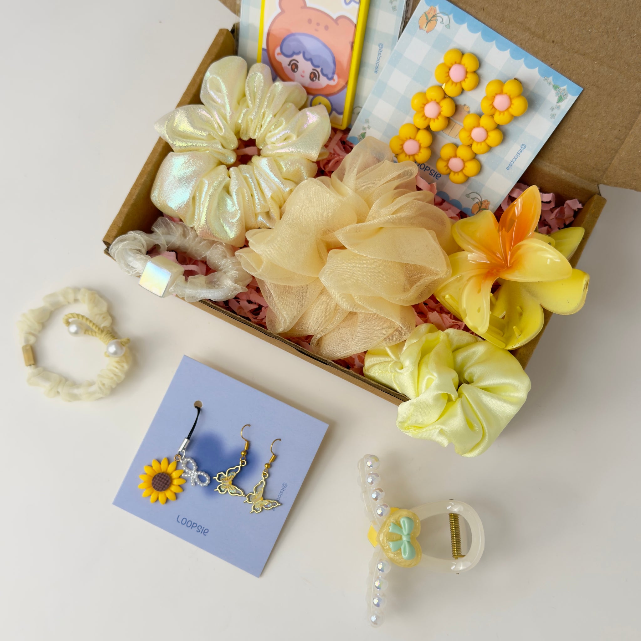Loopsie JoyBox – Yellow Edition | Yellow Gifting Hamper for Girls