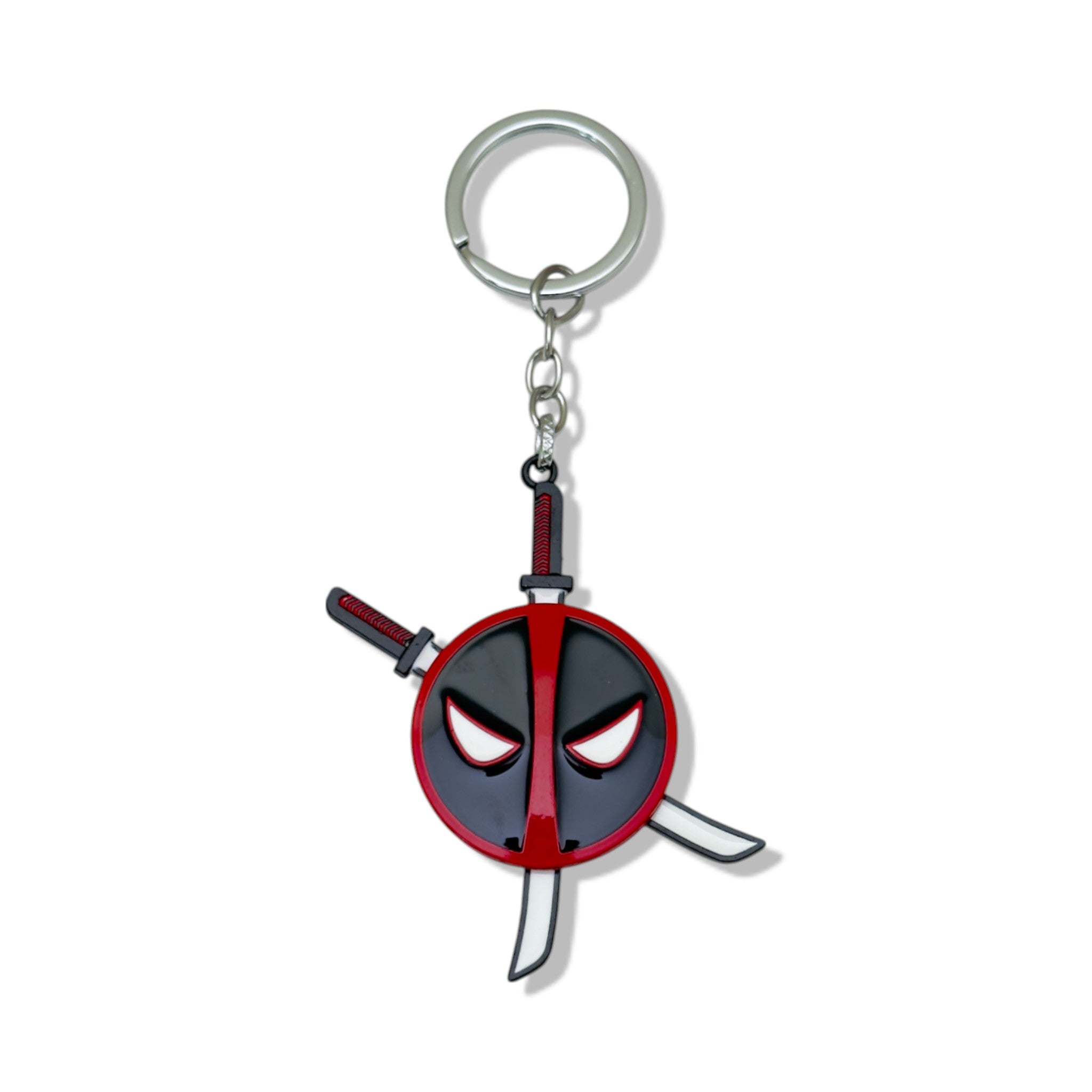 Deadpool blades keychain – red glow