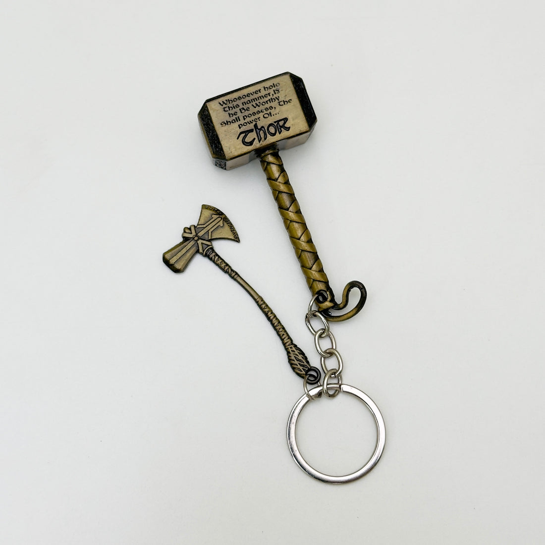 Thor’s Hammer & Stormbreaker Duo (Antique Gold)