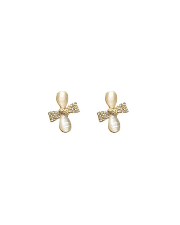 Lumière Bow Studs