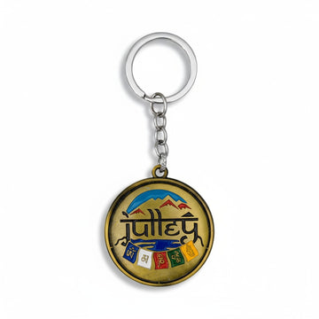 Julley Ladakh Metal Spinner Keychain