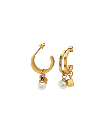 Luxe Orbit Hoops