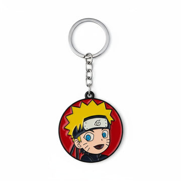 Ninja Hero Metal Spinner Keychain
