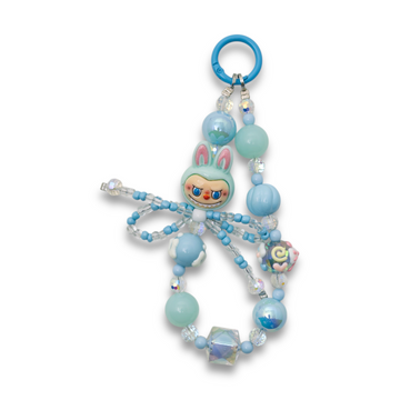 Blue Labubu Bunny Charm