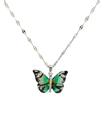 Mystic Meadow Butterfly Necklace