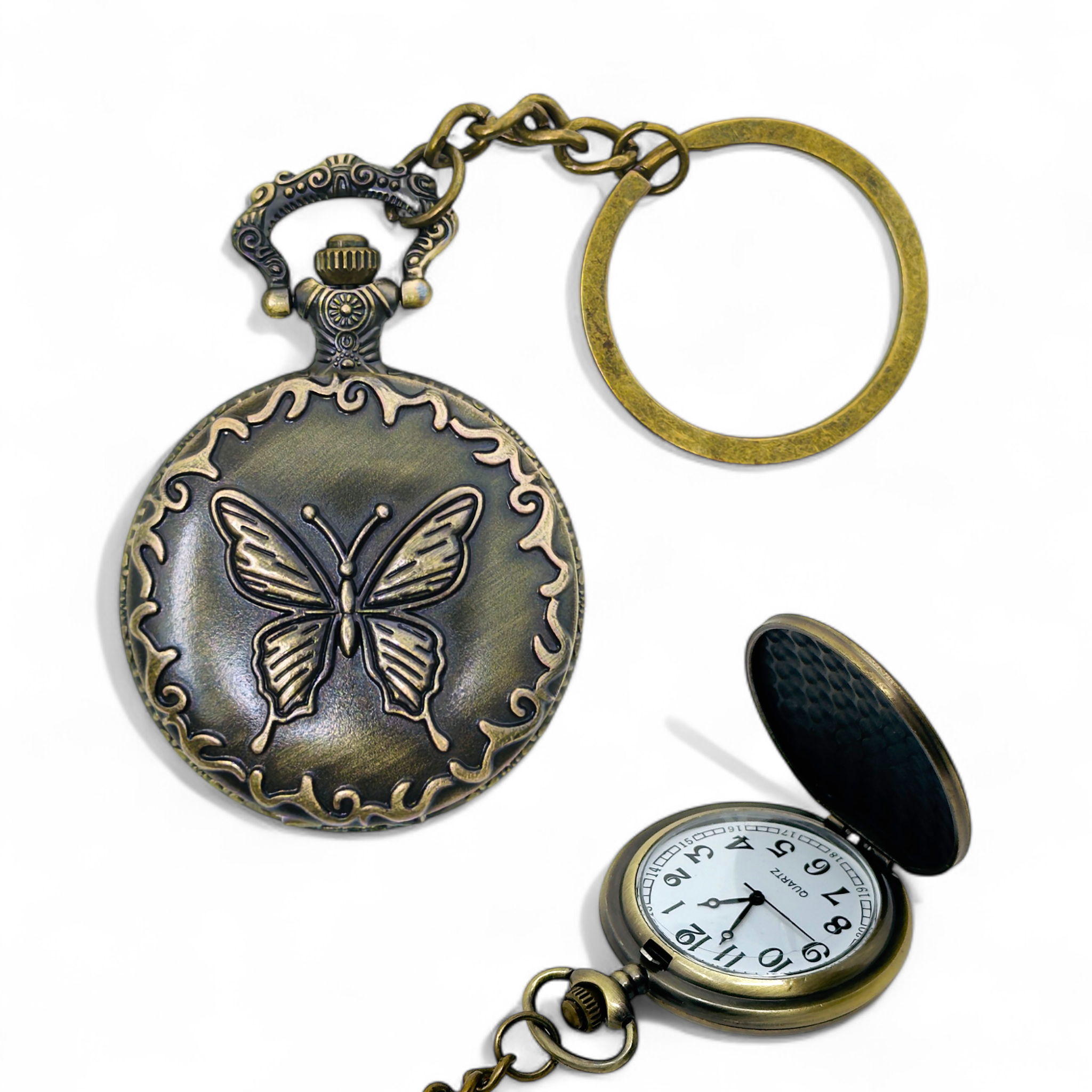 Butterfly Dreams Pocket Watch