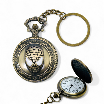 Spider Mask Vintage Pocket Watch