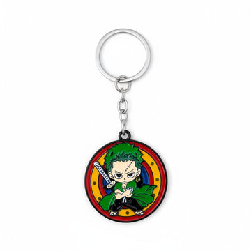 Swordsman Metal Spinner Keychain