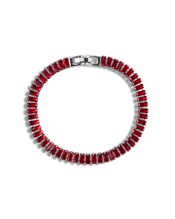 Ruby Red Tennis Bracelet
