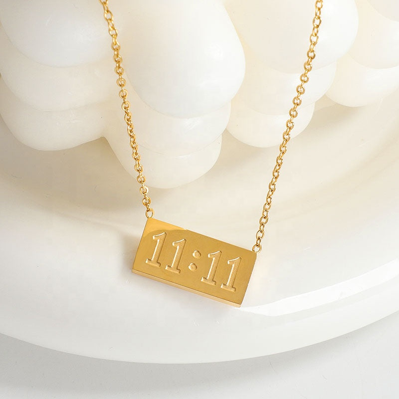 11:11 Gold Necklace
